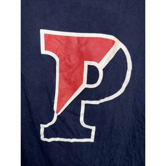 Penn University Quakers T-Shirt Blue Gidian Brand Adult Size Large - Picture 3 of 6